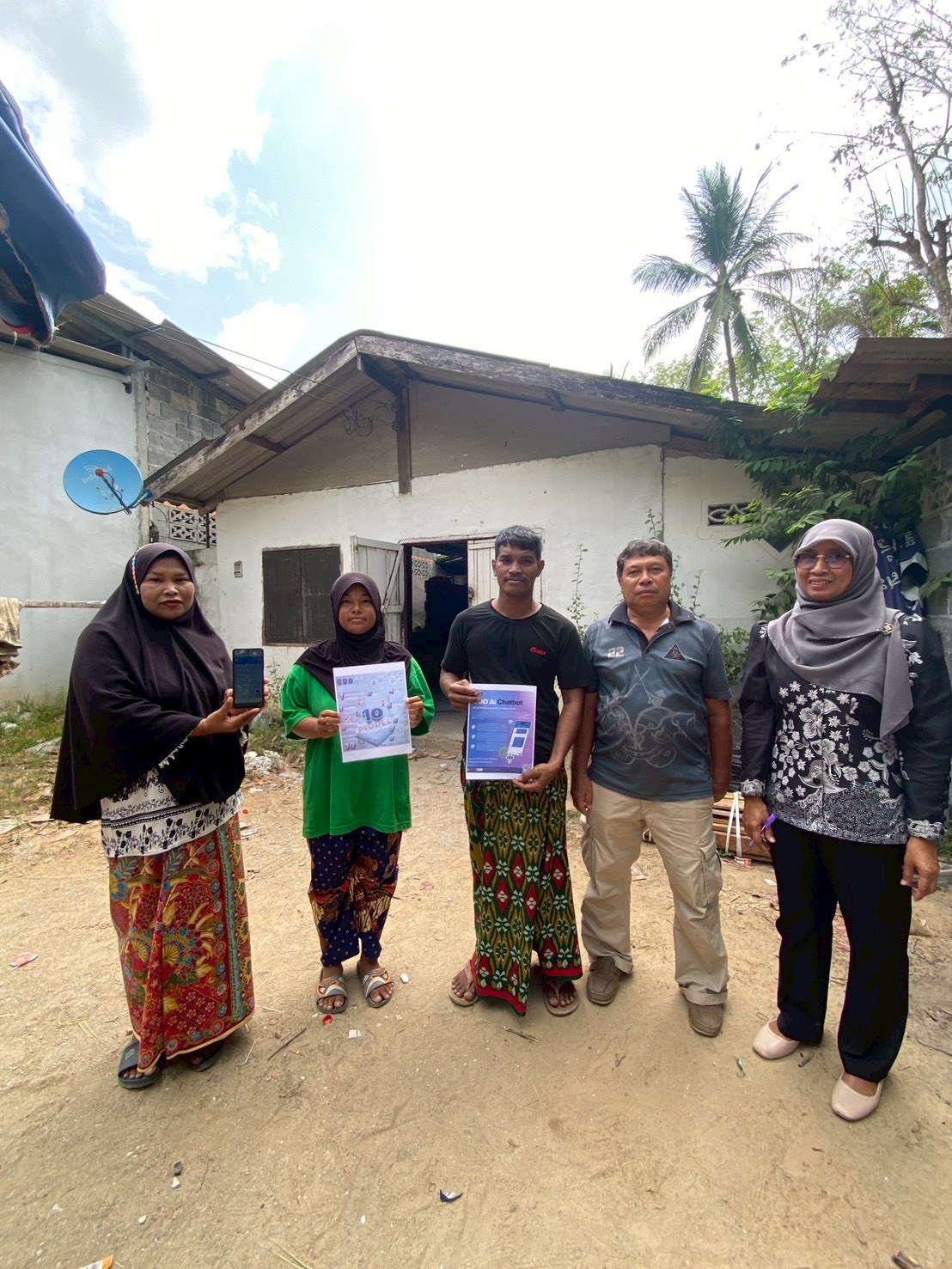 พช.ยะรัง ประชาสัมพันธ์การใช้โปรแกรม “CDD Ai Chatbot” ผู้ช่วยอัจฉริยะตอบทุกเรื่องงานพัฒนาชุมชน แก่ผู้นำชุมชน และประชาชนในพื้นที่ตำบลปิตูมูดี 